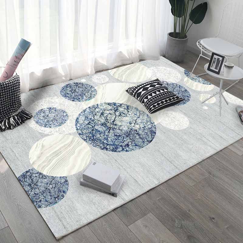 Gold Line Carpet Polyester Casual Carpet Stain Resistant Area Carpet for Home Decor