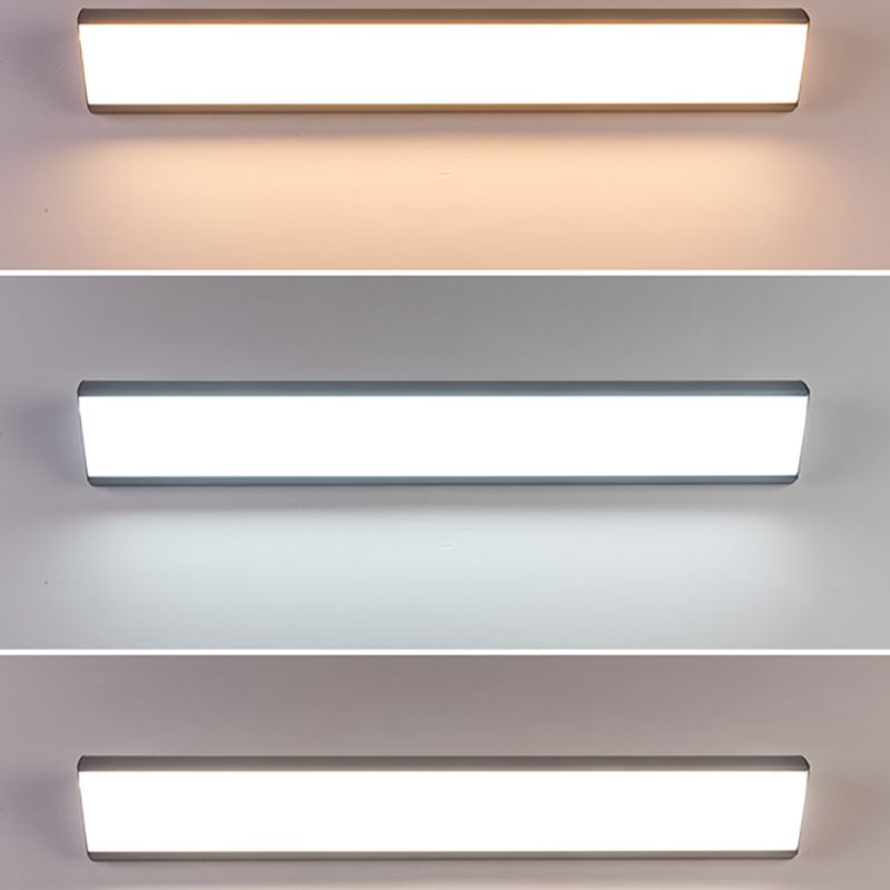 Moderne Aluminiumwandleuchte lange Streifenform 1 leichte Wandleuchten für Wohnzimmer
