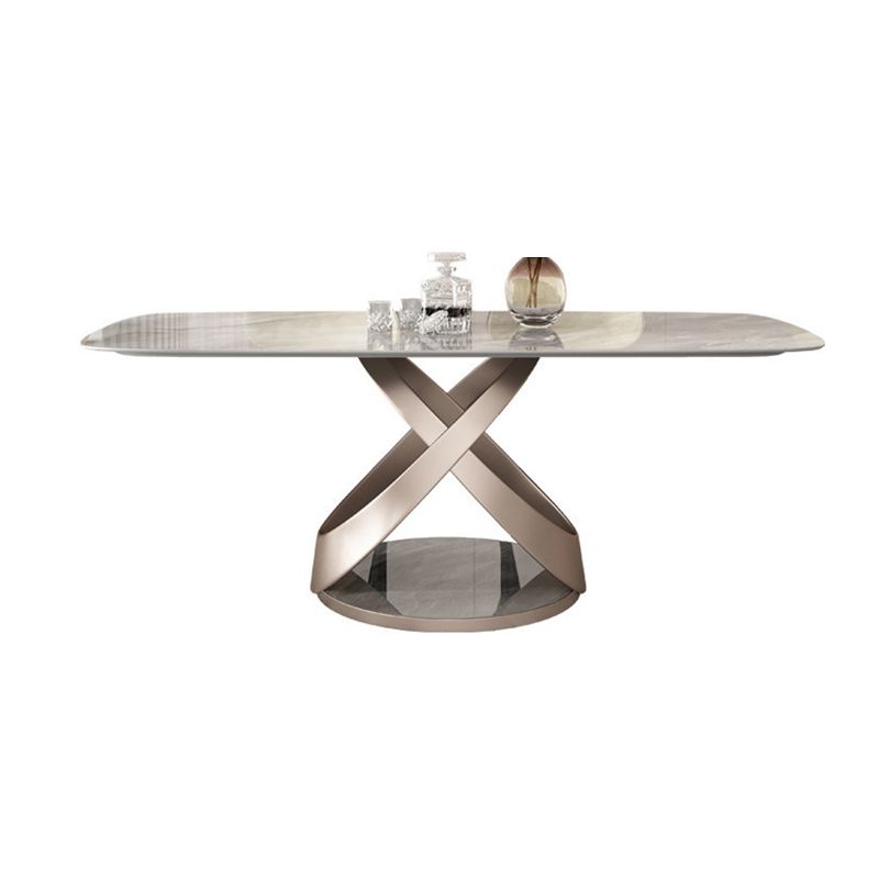 Modern Style Sintered Stone Dining Table Set 1/2/5/6 Pieces Dining Set