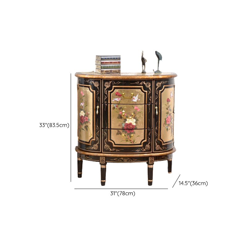 American Traditional Storage Chest Dresser Solid Wood Storage Chest