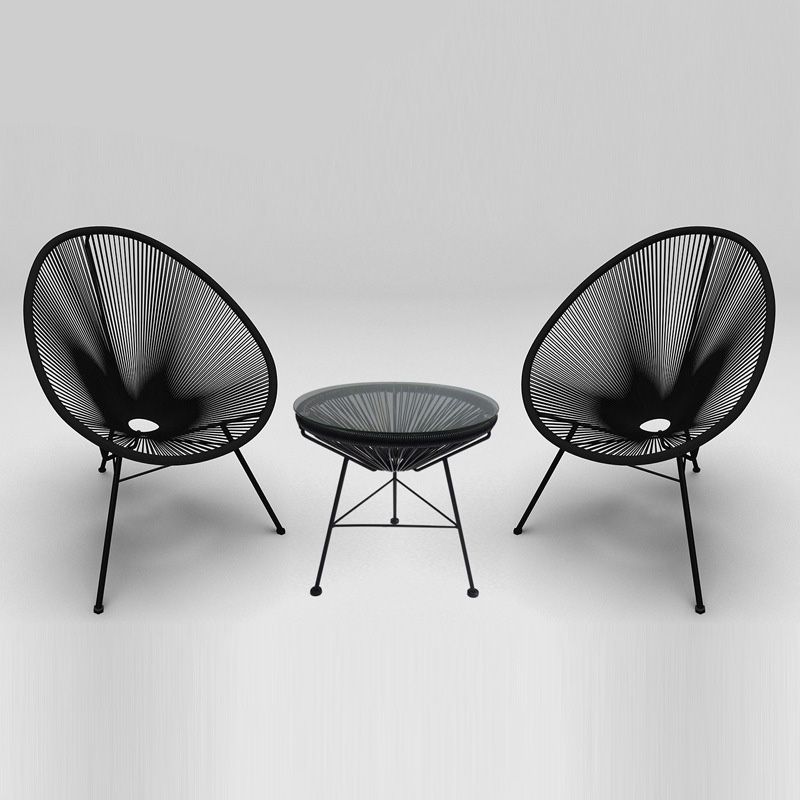 31.49" L x 37.40" W x 37.40" H Papasan Chair Armless Accent Chair  for Living Room