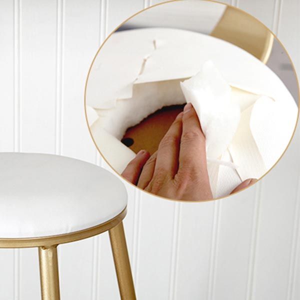 Glam Style 1/2/4 Pieces Faux Marble Bar Table Set Fixed Table Counter Set for Home Use