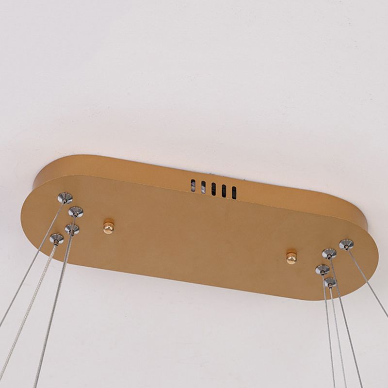 Moderno isola a sospensione soffitto illuminazione cristallo illuminazione luce ristorante luce interno