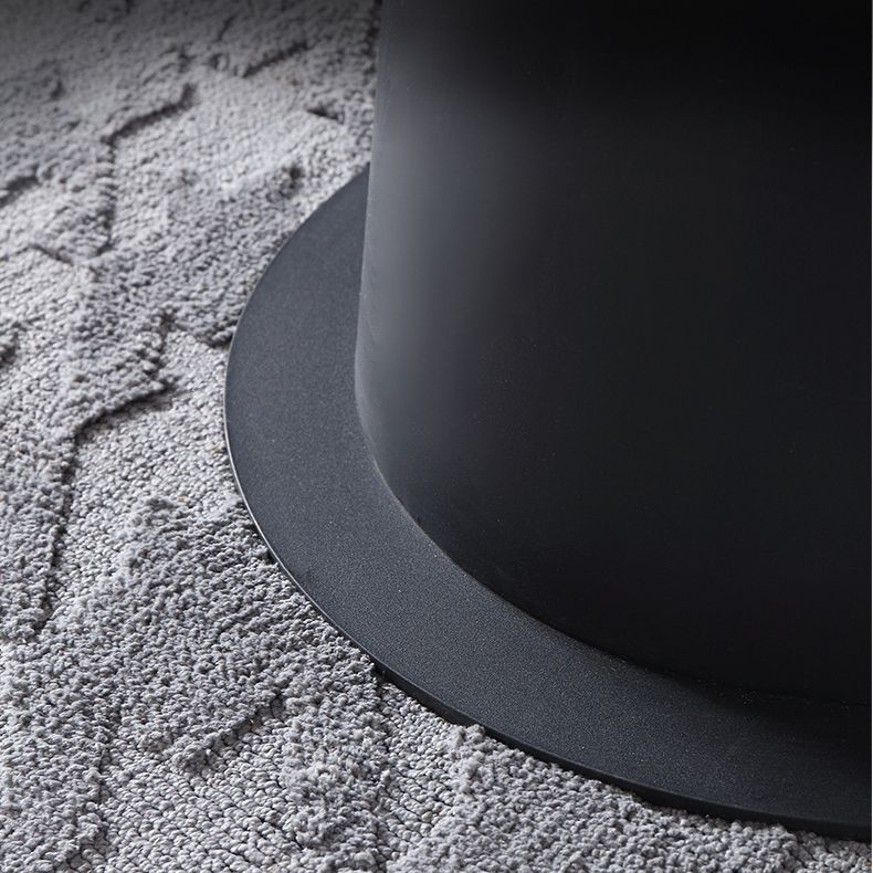 Rectangular Sintered Stone Dining Table Modern Furniture with Pedestal Base