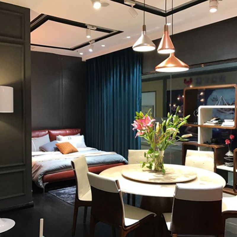 Éclair de pendentif de ferme de la ferme géométrique moderne pour salle à manger