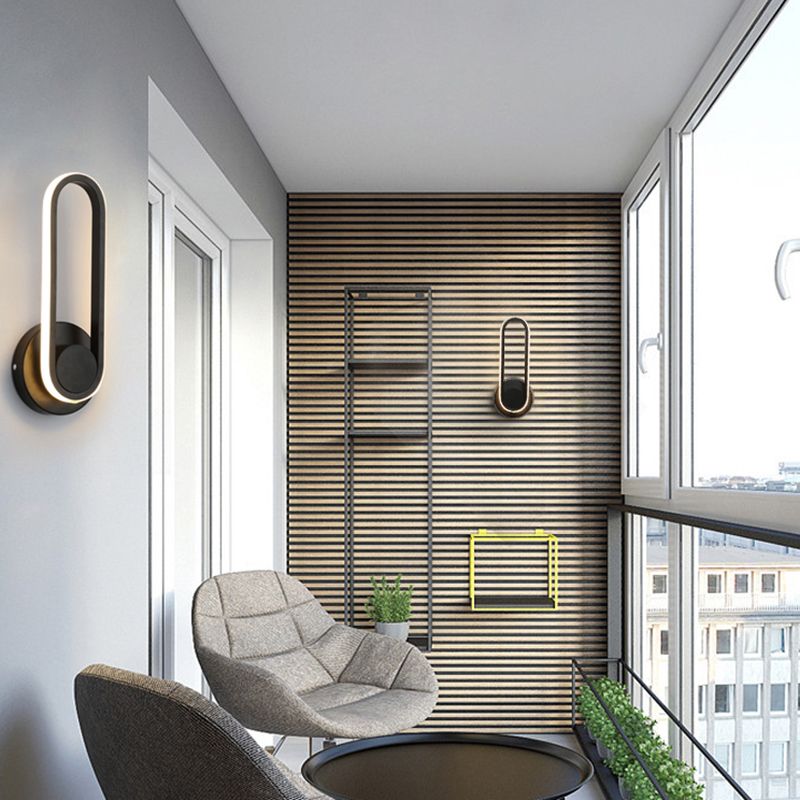 Nordic Style Aluminium Wall Light Geometry Rotatable LED Wall Lamp for Bedroom