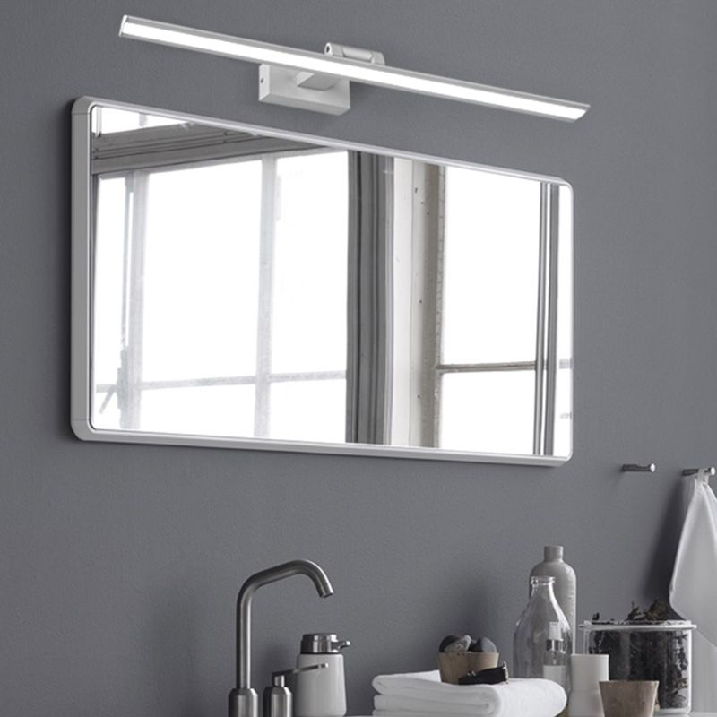 Simplicidad moderna Dicha de iluminación de tocador de tocador LED de baño.