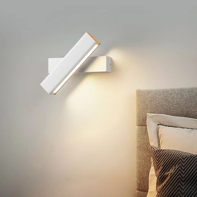 Metal Linear Sconces Indoor Contemporary 1 Light Wall Light Fixture