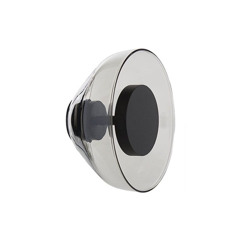 Glass Bowl Sconce Light Fixture Modern Style LED Wall Lighting Fixture for Aisle