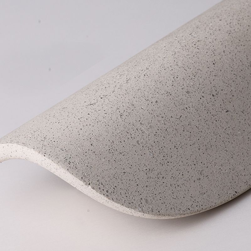 Zeitgenössische Aluminium -Wandleuchte wasserdurchsichtigen 3,5 "hohe Wandwaschmaschine für Outdoors