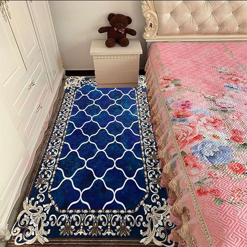 Chique slaapkamer tapijt Europees medaillonpatroon Tapijten Polyester vlekbestendig tapijt