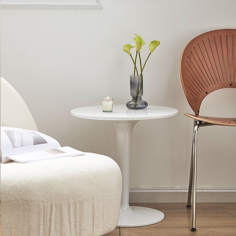 Modern Style Acrylic Material Multicolor Choice of Round Side Table