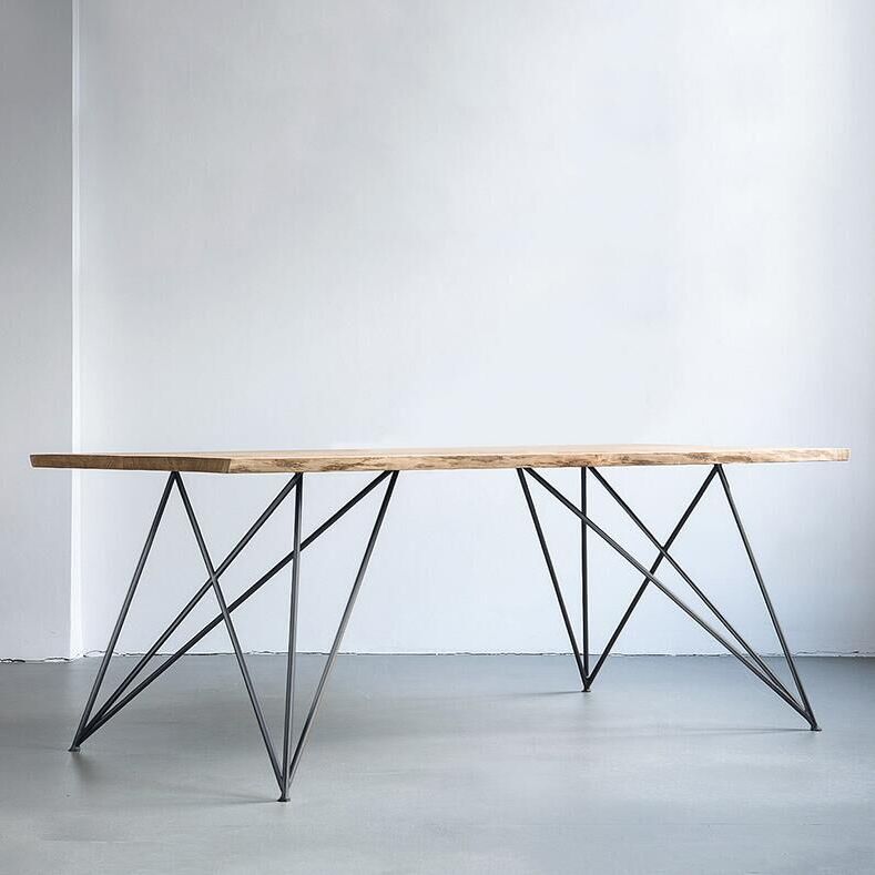 Traditional Luxury in Wood Table Rectangle Dining Table for Kitchen