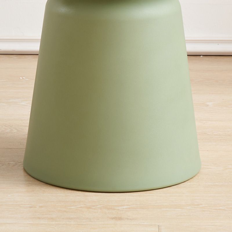 Pedestal End Table Plastic Round Side Sofa Side Accent Table