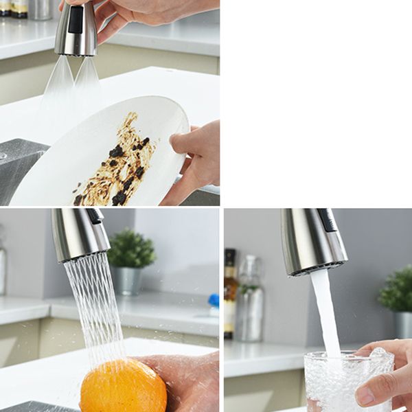 Modern Style Kitchen Faucet High Arc Pull Down Kitchen Faucet