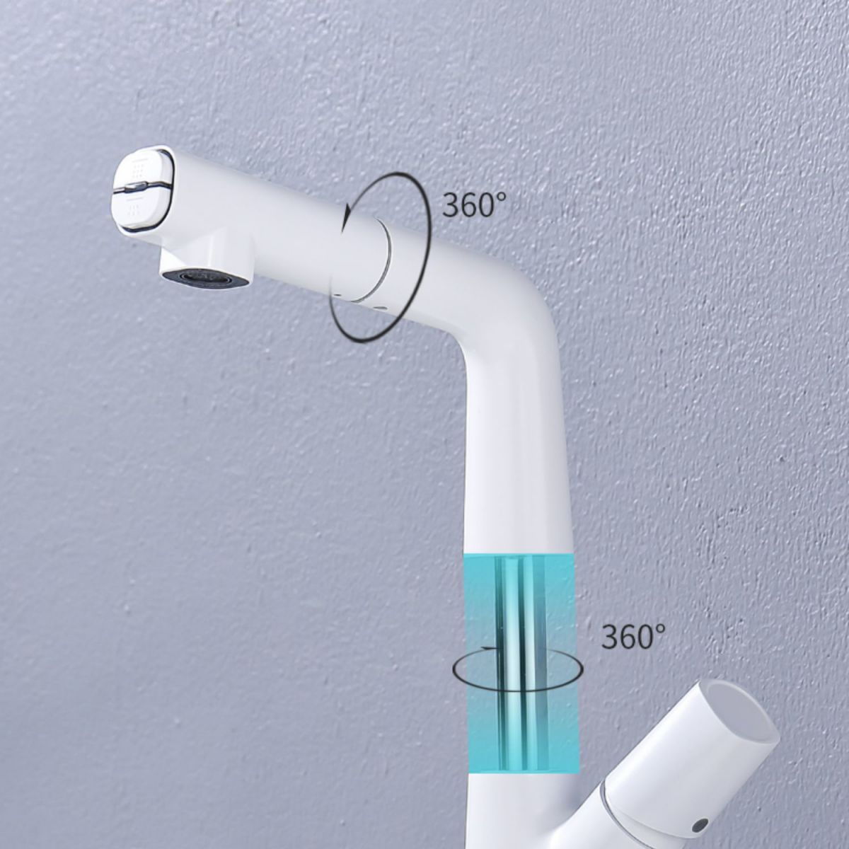 Single Handle Faucet Contemporary Vessel Sink Faucet for Bathroom