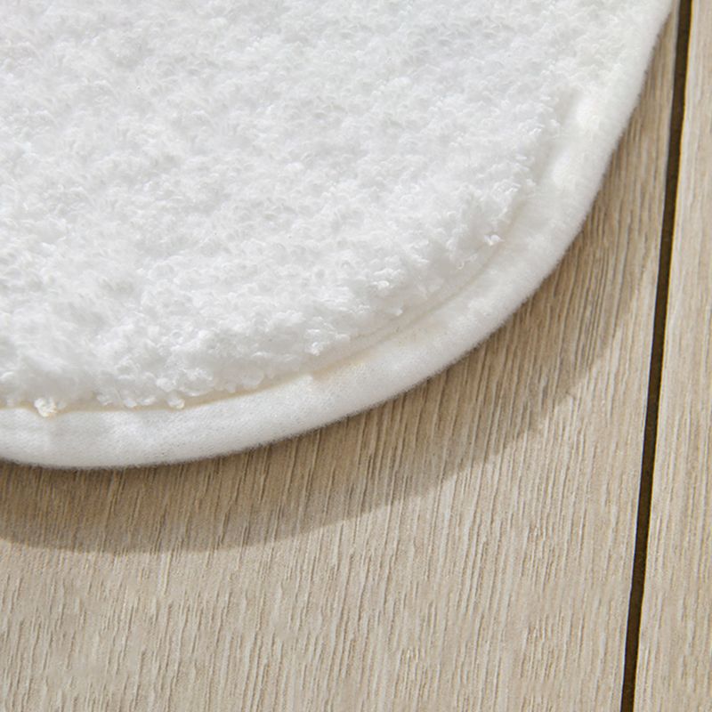 Weißer lässiger Teppich Polyester Hund Teppich Waschbarer Teppich für Wohnkultur