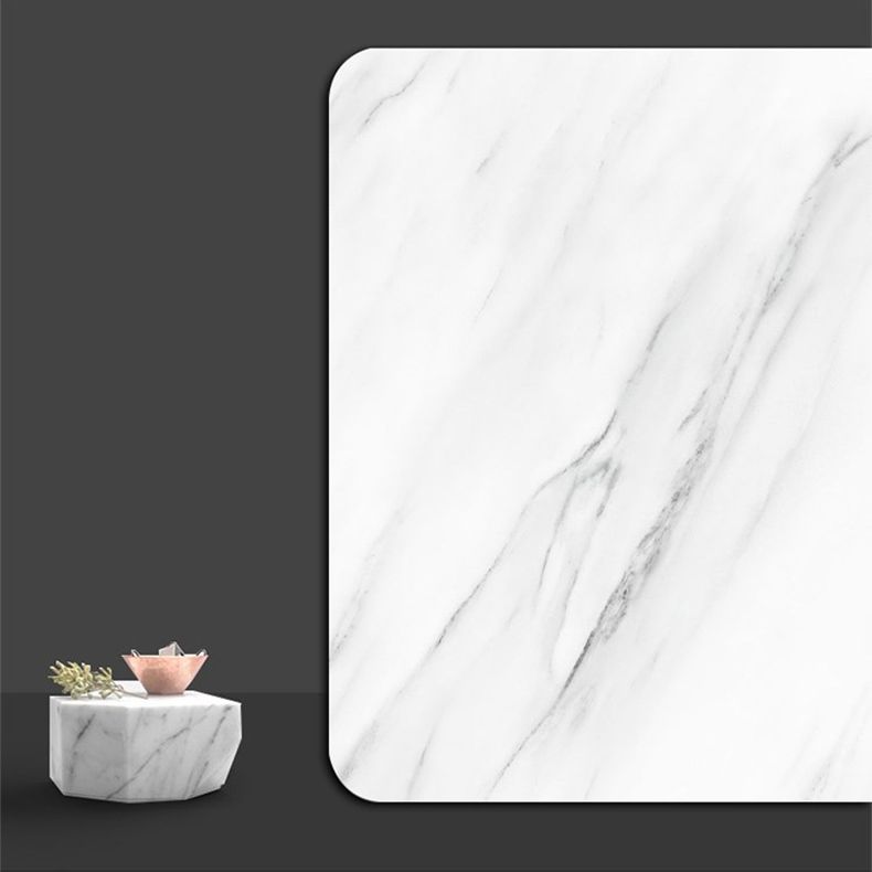 Stone Dining Table Traditional Luxury Dining Table with Pedestal Base