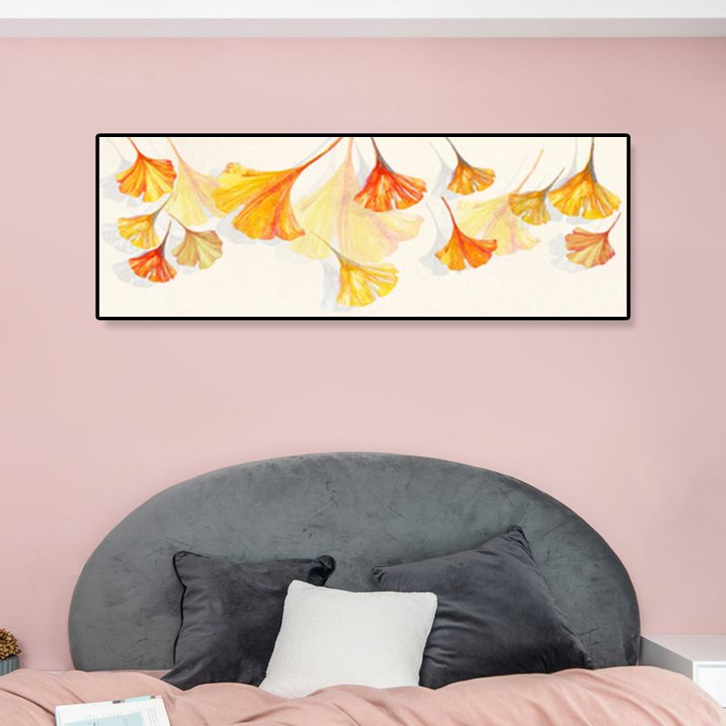 Textured Still Life Drawing Wall Art Canvas Nordic Style Wall Decor for Living Room