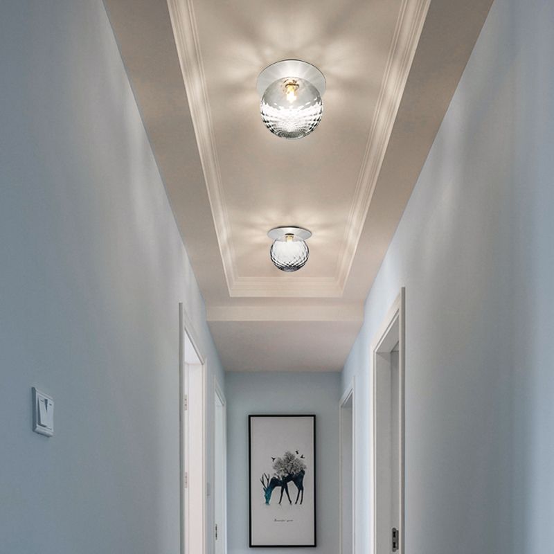 Contemporary Wall Sconce Lighting Creative Glass Ball Wall Light Fixture