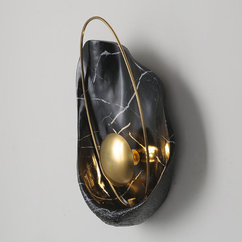 Modern Wall Lamp Nordic Style Resin Wall Mount Lighting for Sitting Room