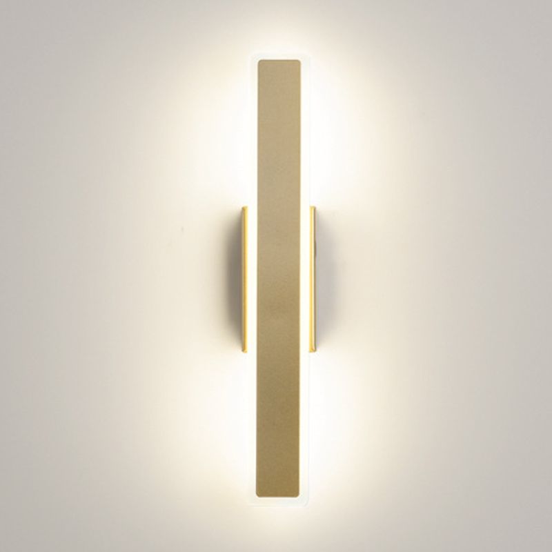 Woonkamer LED SCONCE LIMMUTE NOORDISCHE MURSE SCONCE LICTE MET METALTANGE TADHEER