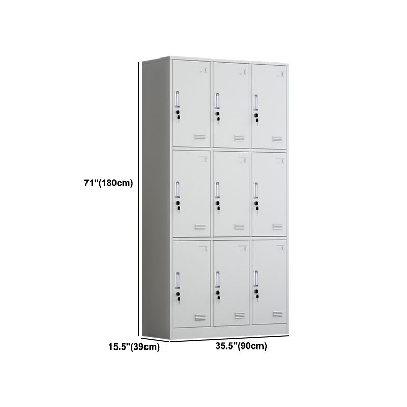 Metal Hinged Wardrobe Armoire Contemporary Wardrobe Cabinet for Home