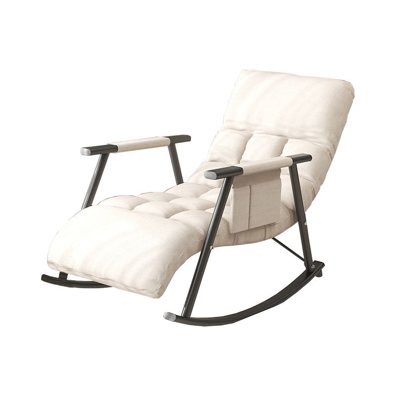 Modern Single Rocker Chair Simple Chair for Living Room and Bedroo