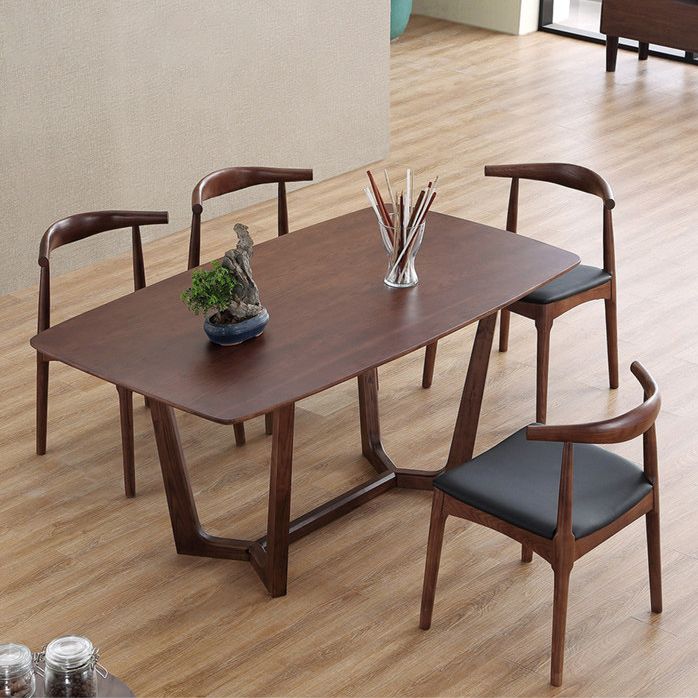 Silla de comedor de madera maciza de estilo tradicional, sillas laterales de comedor con respaldo abierto