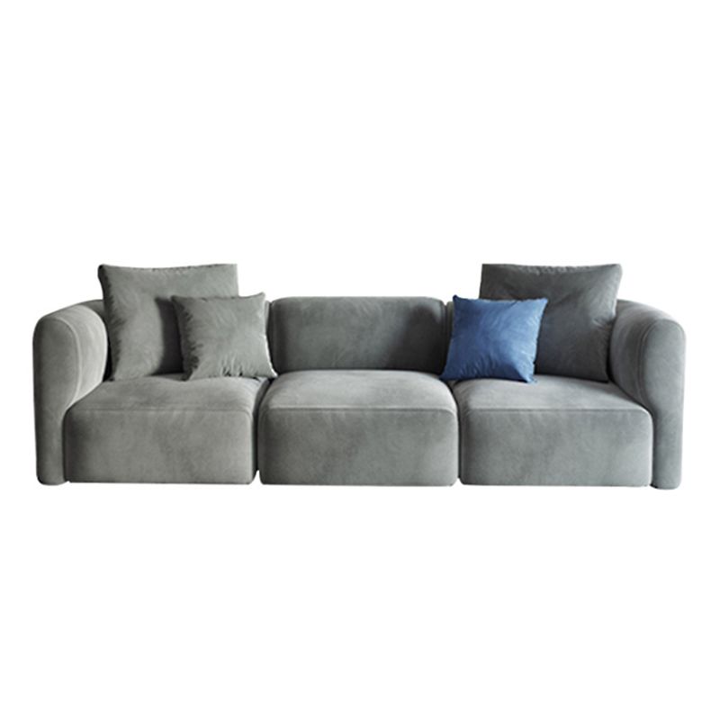 Light-grey Scandinavian Sofa 27.6" for Living Room and Apartment