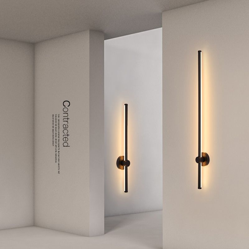Modern Wall Lights Linear Sconce Light Fixtures Metal 1 Light Wall Sconces