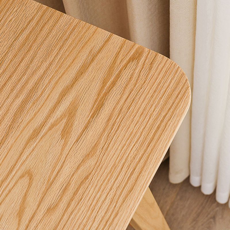 Natural Colour Bar Table Set 1/2/3 Pieces Industrial Rectangle Solid Wood Bar Set