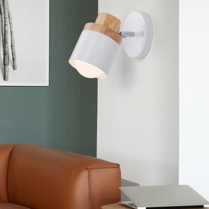 Luces de apliques geométricos contemporáneos 1 Light Light Lighting de luz de pared