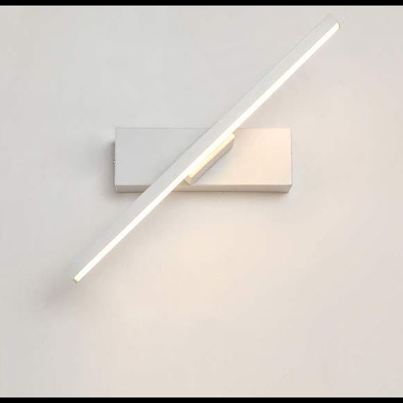 Lampade a parete lineari a parete moderna semplicità in alluminio da parete per soggiorno