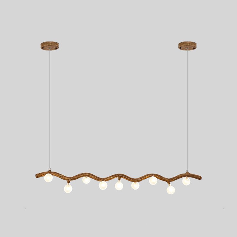Modern Style Hanging Island Light Creative Hanging Lighting Fixture for Dining Room