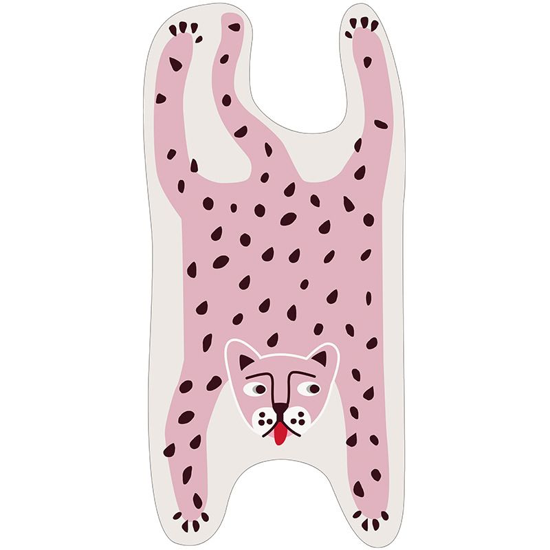 Nieuwheid dierpatroon Tapijten Polyester binnen Tapijt niet-slip achterstappert tapijt voor huizendecoratie