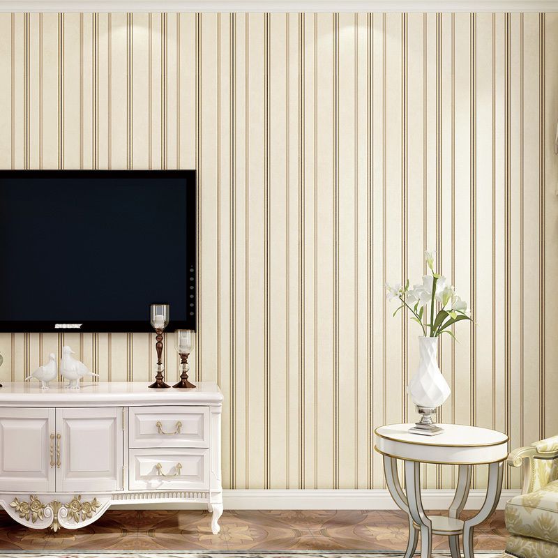 Tapete mit abziehbaren Klebestreifen, sanfte Farben, minimalistische Wanddekoration für Schlafzimmer, abnehmbar