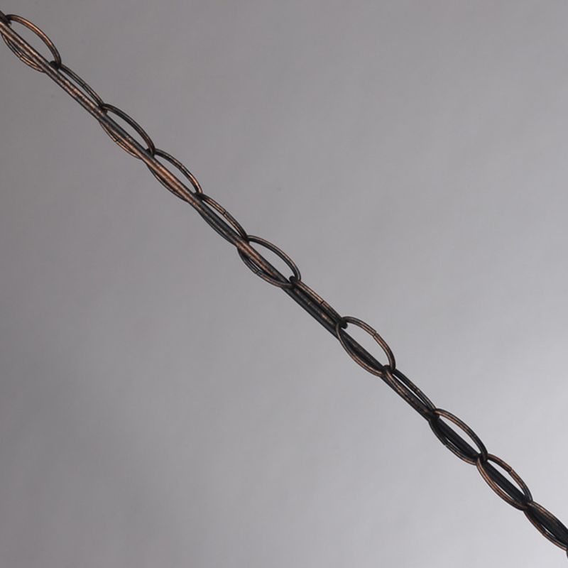 Lampada a sospensione singola in ferro laccata nella luce a sospensione in vetro in stile in stile conciso industriale