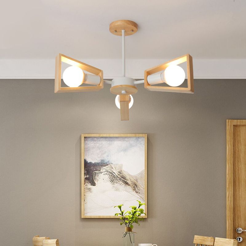 Living Room Japanese Style Chandelier Lighting Fixture Modern Chandelier Pendant Light