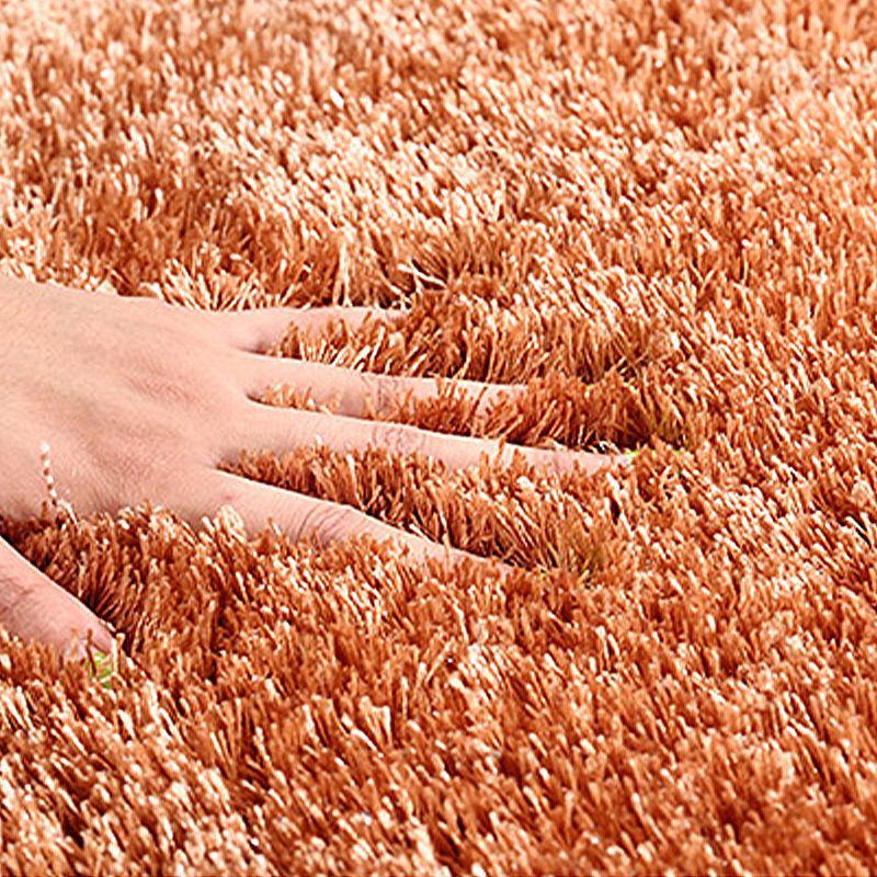 Moderner Wohnzimmer Teppich rein Farbe Rotes Bereich Teppich Polyester Nicht-Rutsch-Backing Teppich