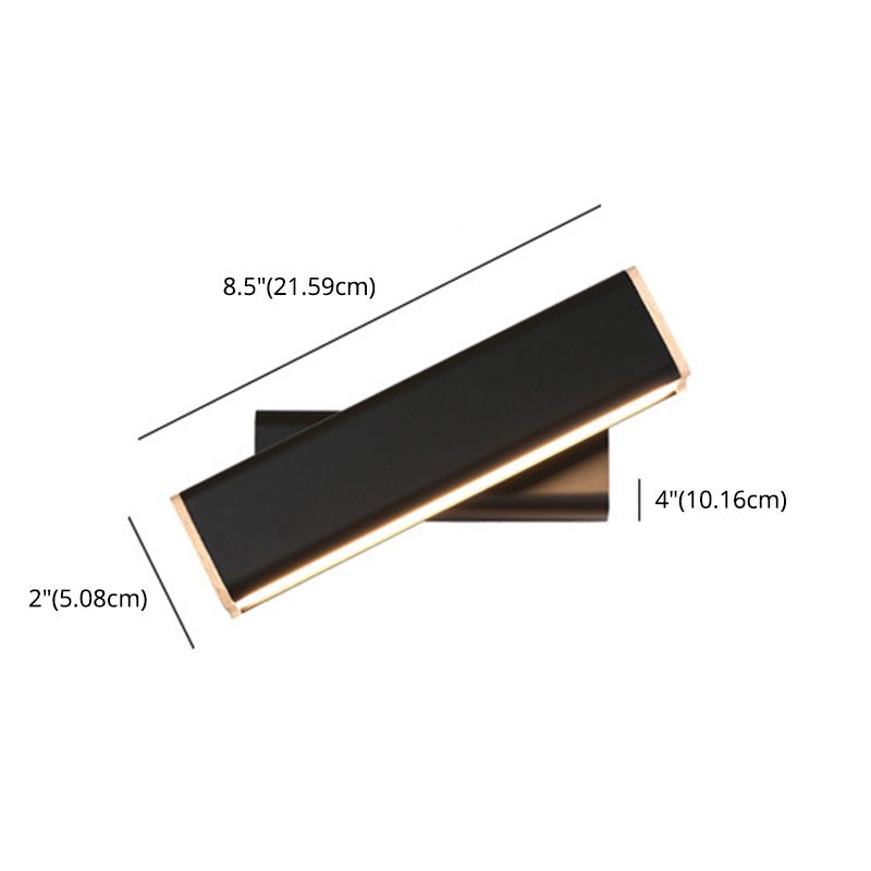 Luz de la sala de estudio de LED de luz LED moderna ajustable de pared.