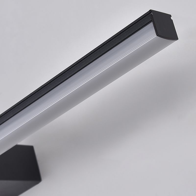 Modern Minimalist Style Linear Wall Mounted Vanity Lights Metal Vanity Wall Light Fixtures for Bathroom