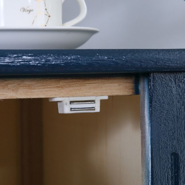 13.65-inch Width Coastal Storage Chest Dresser Solid Wood Storage Chest