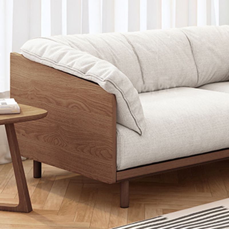 Stationary Cotton Living Room Pillow Top Arm Standard Cushions Seating