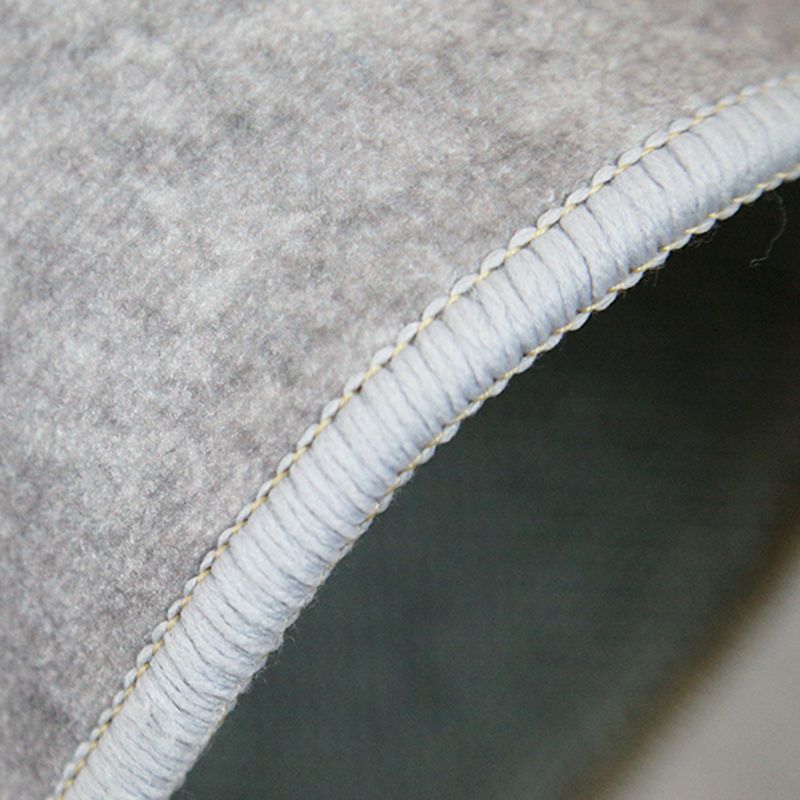 Simple Grey Tone Luxury Rug Polyester Geometric Splicing Pattern Area Rug Non-Slip Backing Carpet for Living Room