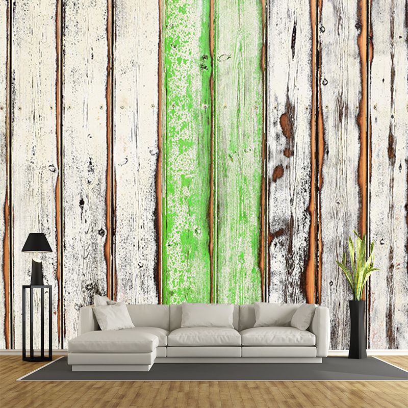 Kitchen Wall Mural Industrial Wood Texture Decorative Eco-friendly Wall Covering
