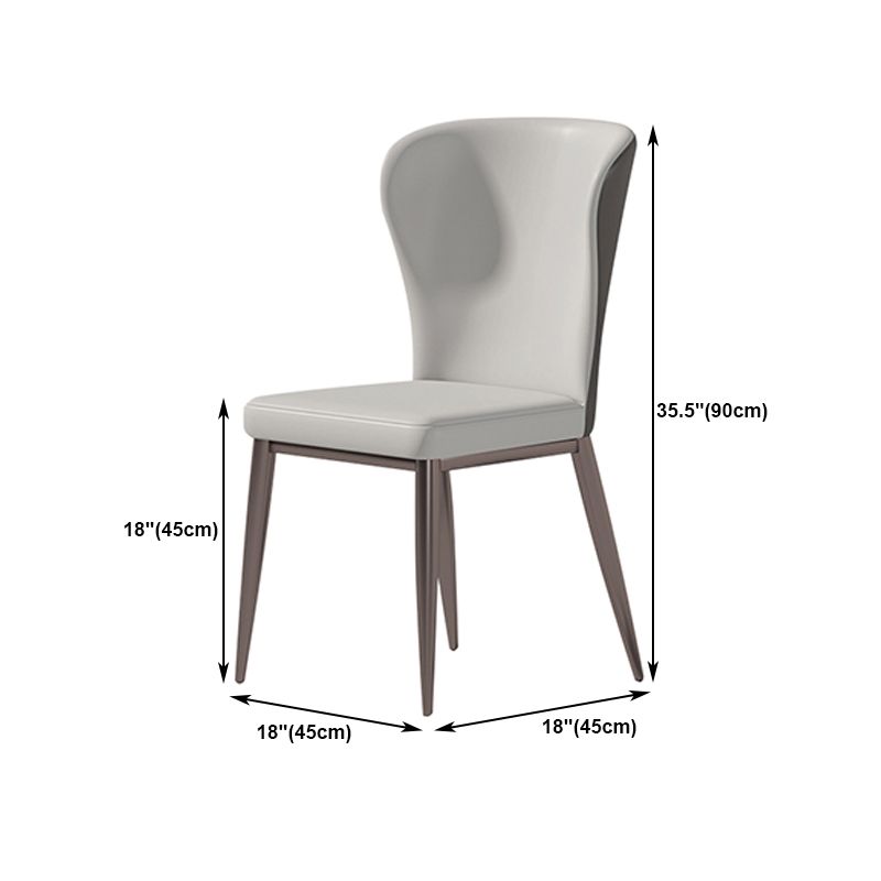 Nordic Style 1/4/5/7 Pieces Dining Set Sintered Stone Dining Table Set with Metal Legs