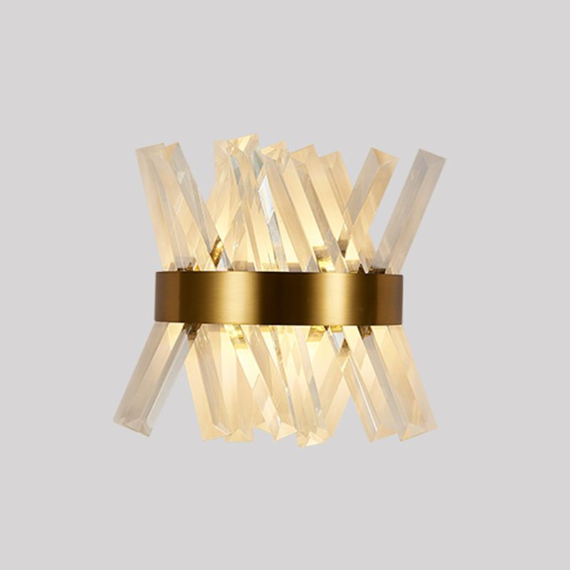 Modern Style Wall Mount Light Simple Wall Lamp with Glass Shade for Dining Room