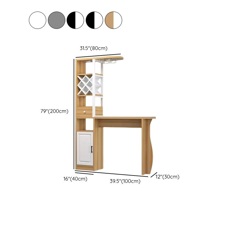 Modem & Contemporary Specialty Wood Bar Height Table for Living Room