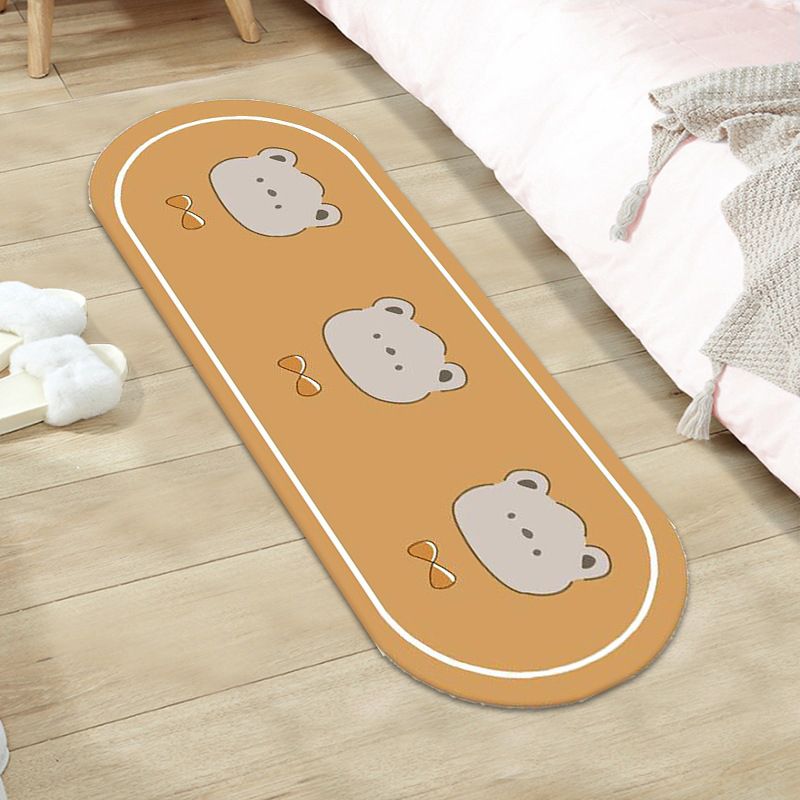 Alfombra verde moderna de poliéster alfombra cubierta de alfombra interior para sala de estar para sala de estar